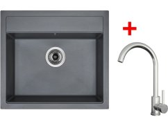 Sinks SOLO 560 Titanium + ARCO celonerezová
