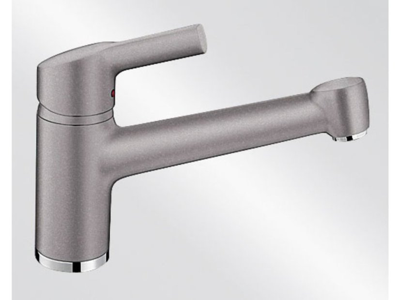 Dřezová baterie Blanco ELIPSO II Silgranit-look aluminium