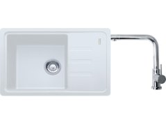 Set Franke BSG 611-62 Bílá-led + Franke FN 0143 Chrom