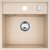 Granitový dřez Pyramis Camea 40x40 1B Béžová