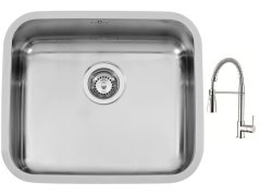 Set Sinks BELOM 540 V leštený + batéria Sinks MIX 35 PROF S