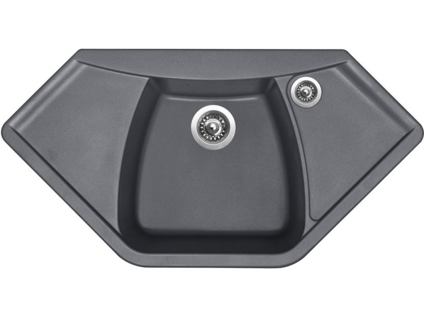 Set Sinks Naiky 980 Titanium + Mix 3 P GR