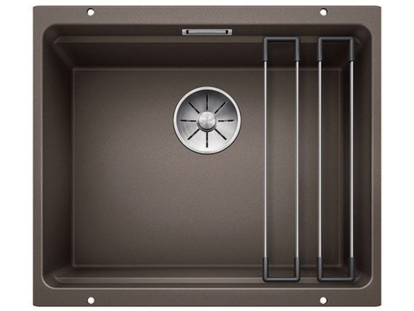 Granitový dřez Blanco Etagon 500 U Káva s pojezdy