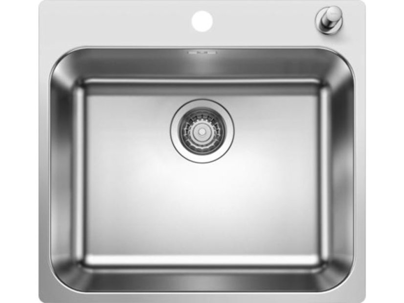 Nerezový dřez Blanco Supra 500 IF/A Nerez kartáčovaný, s táhlem