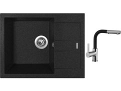 Set Sinks AMANDA 650 Granblack + baterie Sinks ENIGMA S Grandblack