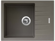 Granitový dřez Sinks PERFECTO 650 Truffle