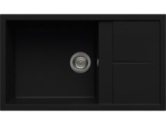 Granitový dřez Elleci Unico 410 Black K86