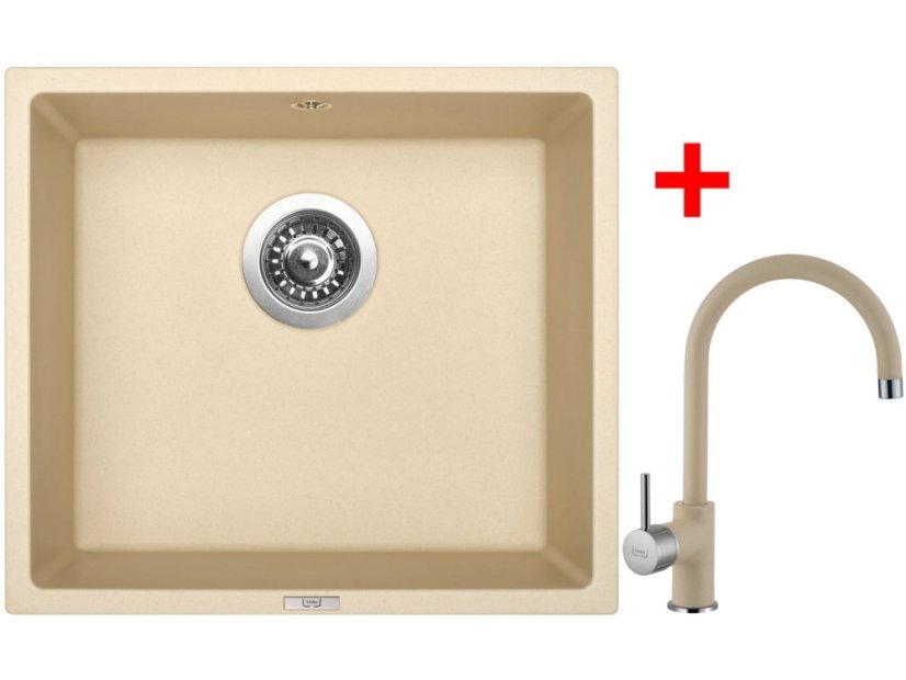 Set Sinks Frame 457 Sahara + Vitalia GR