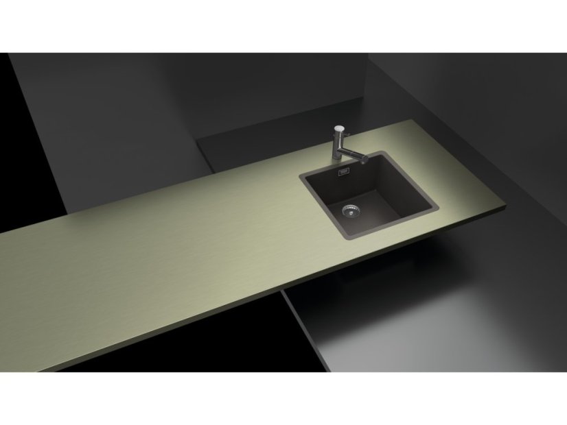 Granitový drez Schock Greenwich N-100-FB Bronze