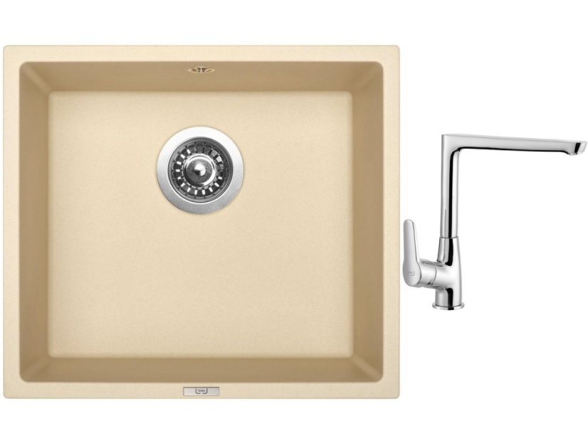 Set Sinks FRAME 457 Sahara + baterie Sinks baterie CASPIRA chrom