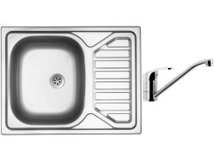 Set Sinks OKIO 650 M matný + batéria Sinks PRONTO chróm