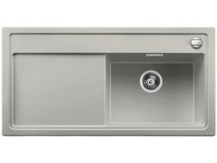 Granitový drez Blanco ZENAR XL 6 S perlovo šedá drez vpravo s excentrom