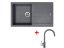 Set Sinks Amanda 860 Titanium + Vitalia GR