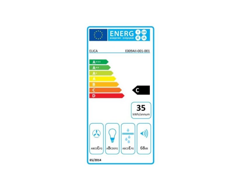 Digestor Elica Verve LUX IX/F/60