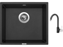 Set Sinks FRAME 457 Granblack + batéria Sinks MIX 35 Granblack