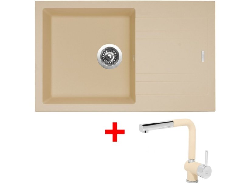 Set Sinks Linea 780 Sahara + Mix 3 P GR