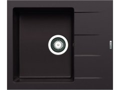 Granitový drez Pyramis Athlos 59 x 50 1B 1D Čierna