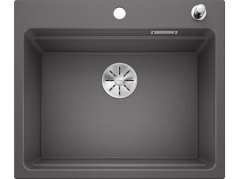 Granitový drez Blanco ETAGON 6 InFino sivá skala s excentrom + pojazdy