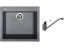 Set Sinks CUBE 560 Titanium + baterie Sinks PRONTO Titanium