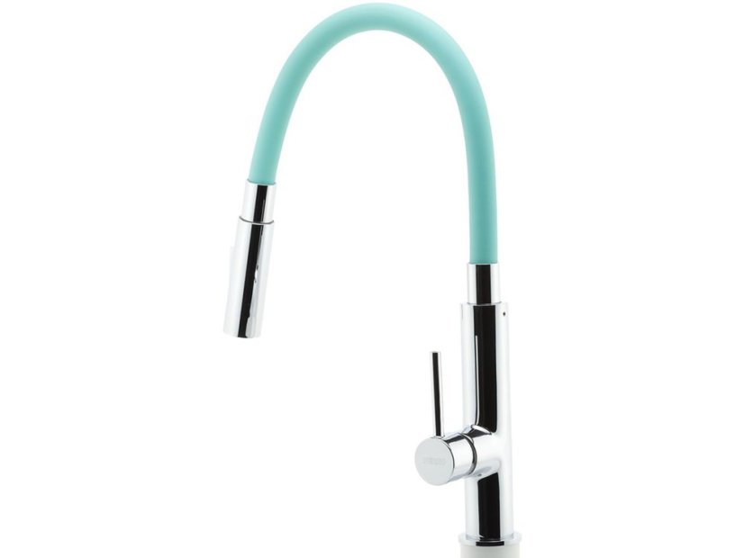 Drezová stojanková batéria s mätovým ramenom a sprškou